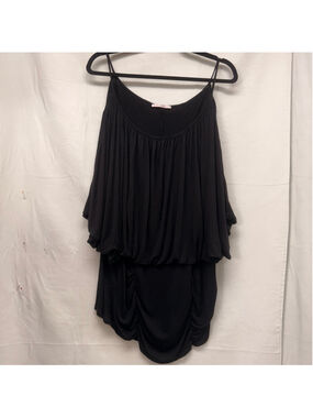 Vintage Women's Fashion Exit Black Camisole L sleeveless